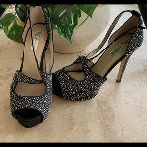 Beautiful studded high heels sandal